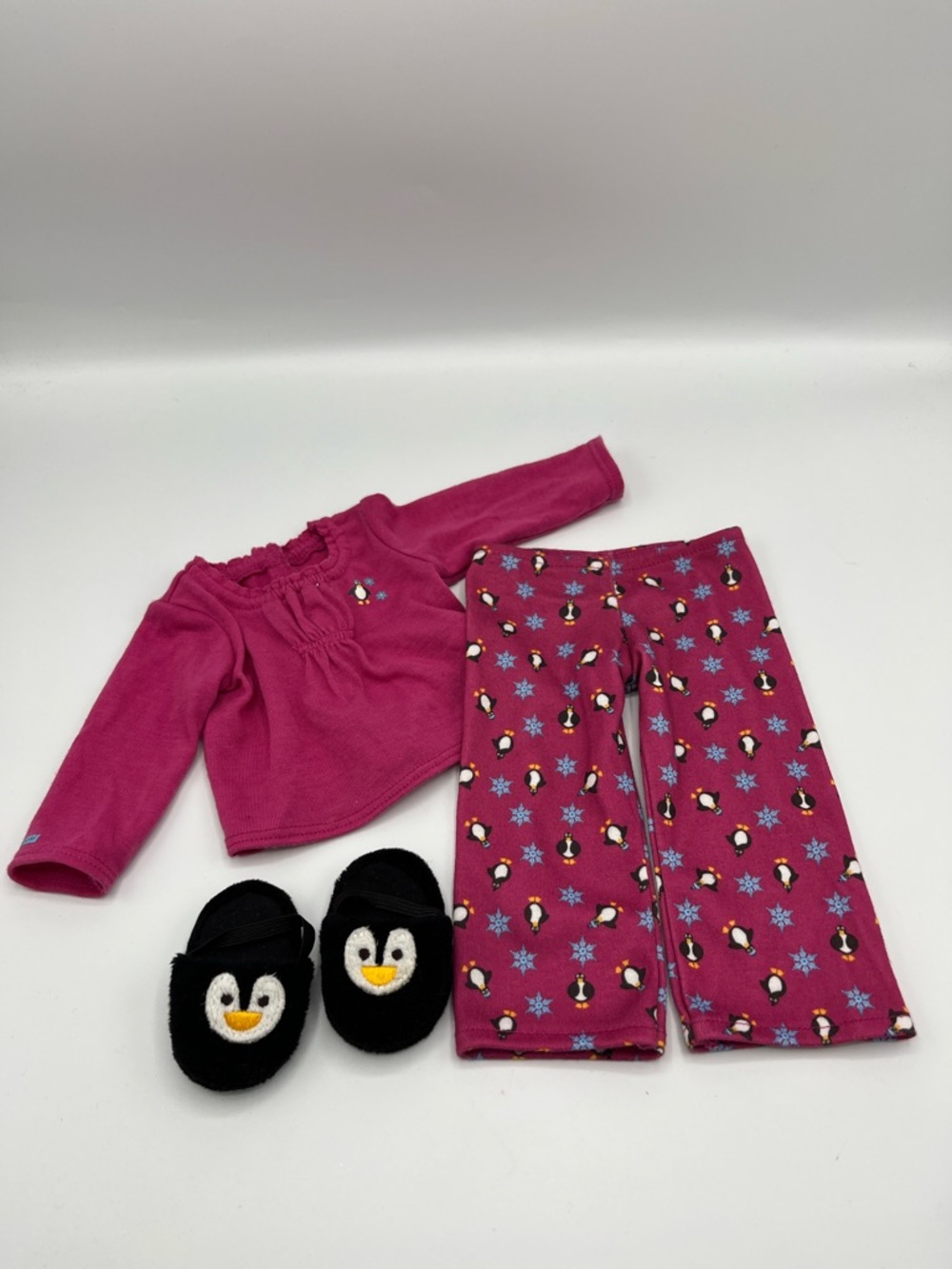 American Girl Doll Penguin Pajama Set